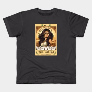 The Latina Tarot Card, Latina Power Kids T-Shirt